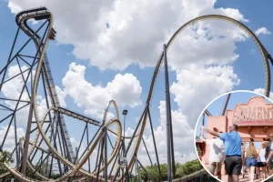 Don’t look down: Six Flags adds world’s tallest dive coaster