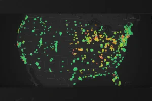 Map Shows July 4 Firework Conditions Across US