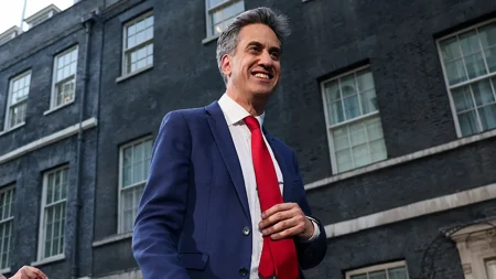 UK’s Burnham names Trump critic Ed Miliband foreign secretary as ex-Thatcher aide brands pick ‘disastrous’
