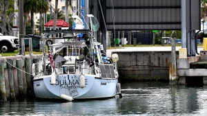 WATCH: Coast Guard video reveals seizure of Brian Hooker’s sailboat after wife’s Bahamas disappearance