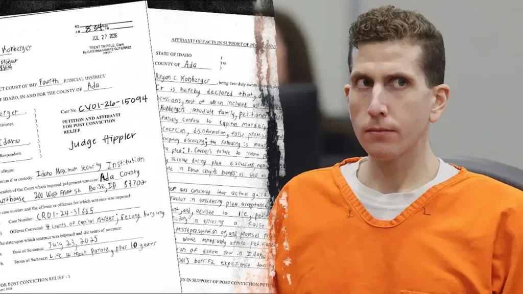 Bryan Kohberger claims family joined plea talks as he seeks to withdraw guilty plea: court docs
