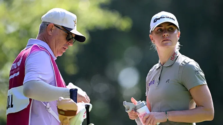 Star golfer Charley Hull has blunt message for critics who are upset with her savage prank on caddie