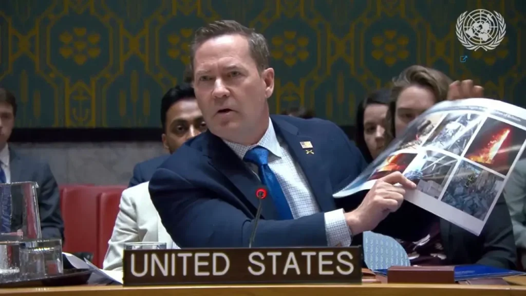 Waltz calls out Iranian diplomat at UN following drone strikes on Bahrain and Kuwait