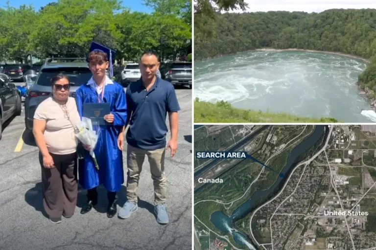 Recovery mission underway for missing teen who slipped off rock into Niagara River while fishing with friends