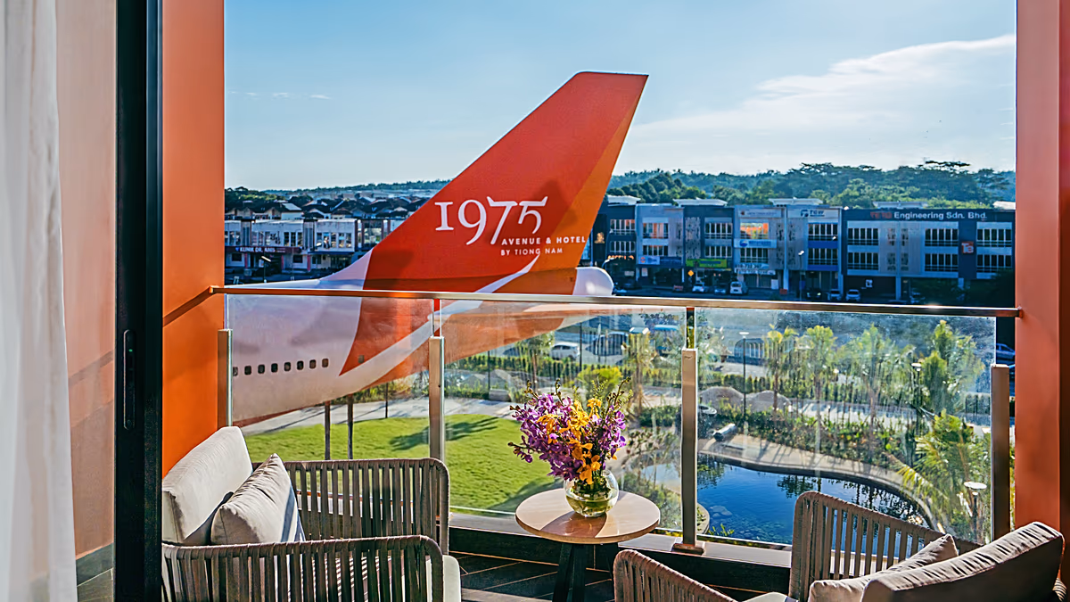 This new Malaysian hotel lets you check into a jumbo jet