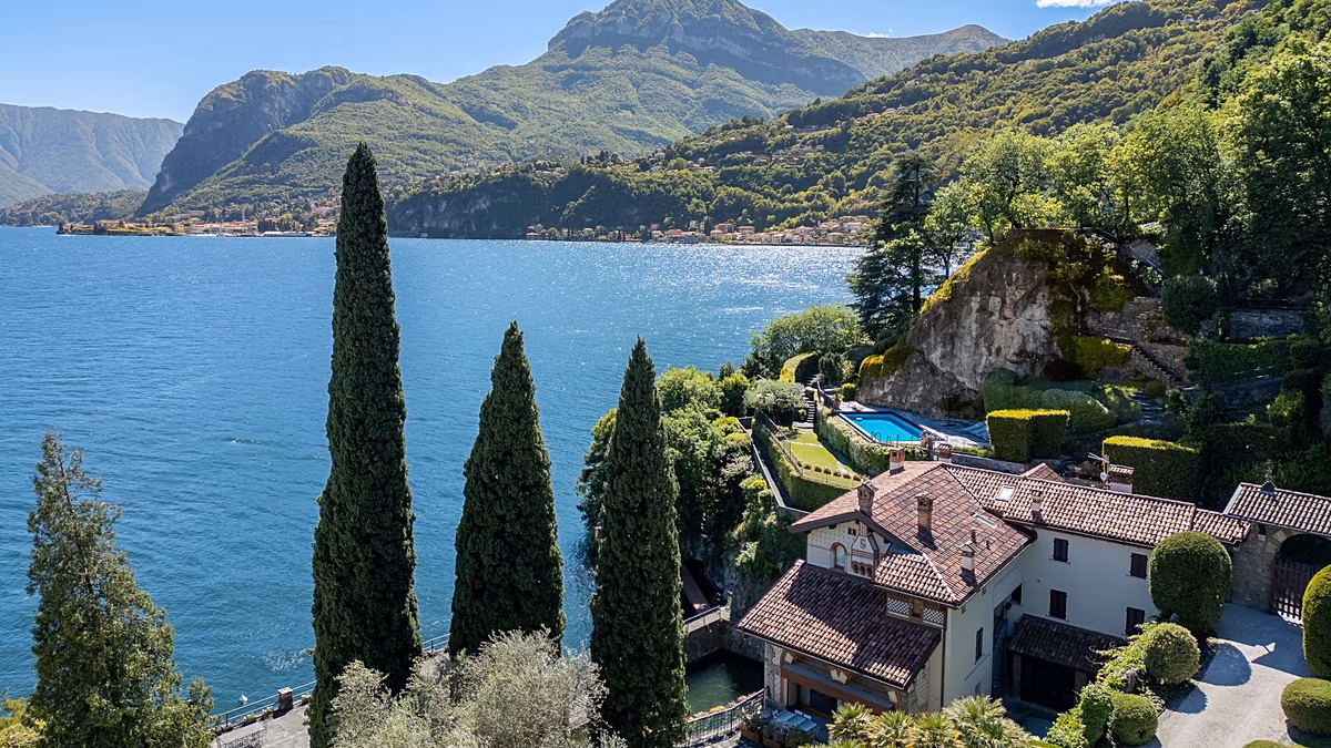 You could live like Bond in the Lake Como villa from Casino Royale