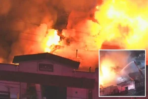 Fireball engulfs multiple businesses on Main Street in Santa Clarita