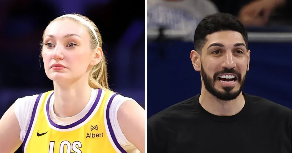 Sparks Star Cameron Brink Lays Into Enes Kanter Freedom After WNBA Stunt: ‘Stupid Piece of S***’