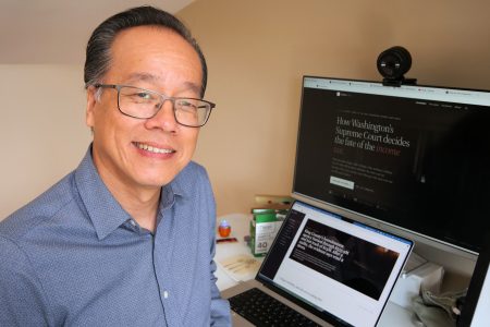This civic activist used AI to assess how state Supreme Court candidates might rule on the millionaires’ tax