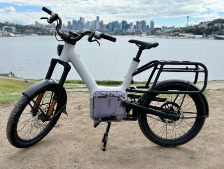 What if Rivian spawned an e-bike? We test rode the new two-wheeler from the EV maker’s Also spinoff