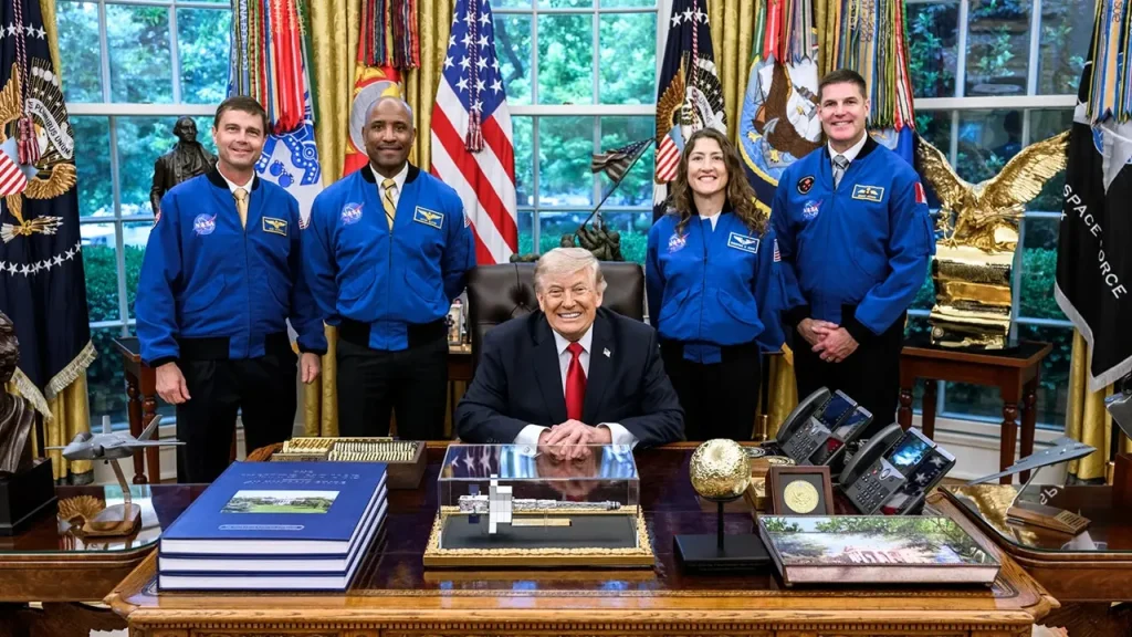 Trump to honor Artemis II astronauts who traveled farther from Earth than any humans in history