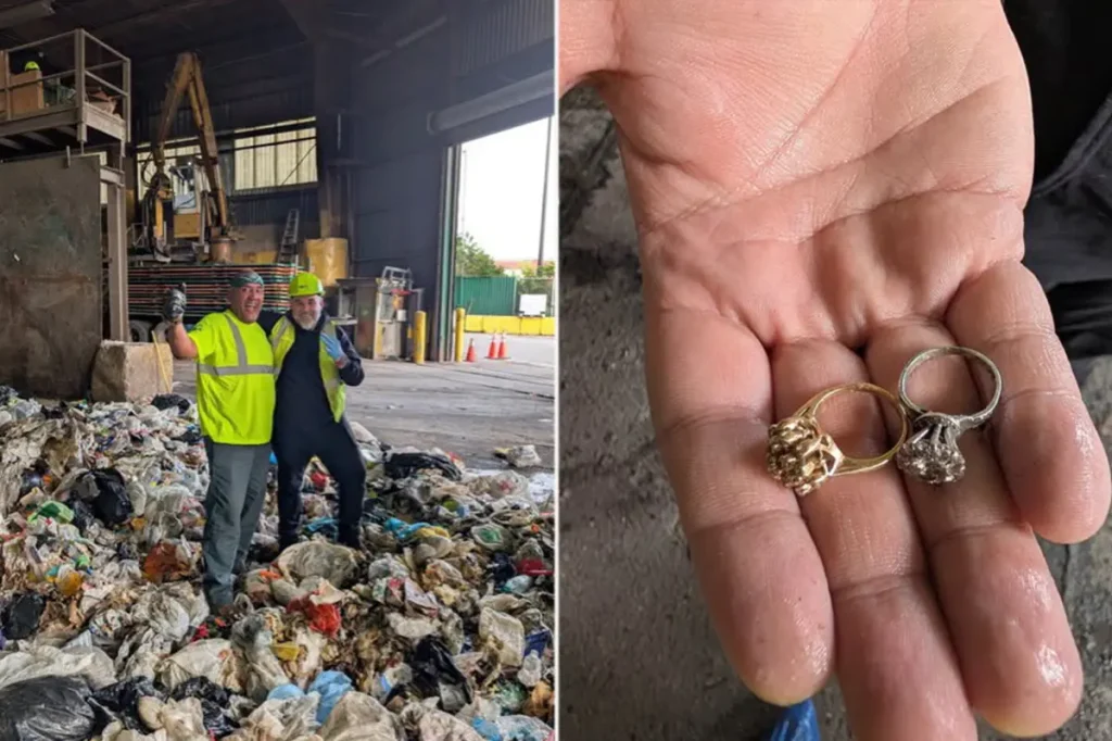 Two heirloom rings accidentally lost in 20,000 pounds of NYC garbage — here’s how Sanitation helped recover them