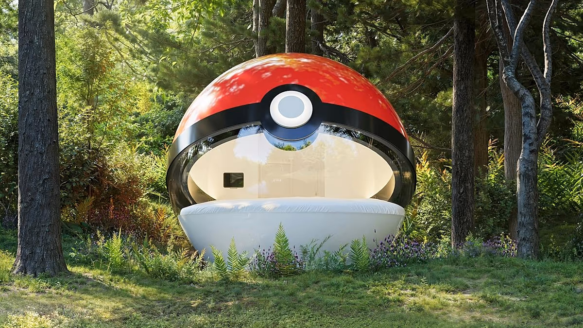A Poké Ball-shaped hotel just opened in Japan