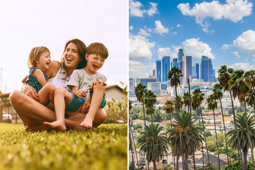 California cities ranked worst for single mothers raising children