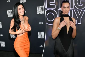 Gen Z celebs can’t stop serving the viral ‘boob rest’ pose