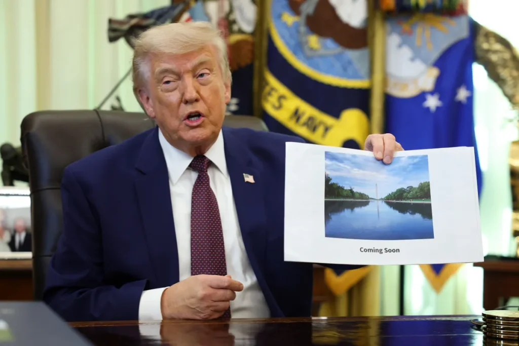 Trump Hits Back at New York Times Over Reflecting Pool Story on 9/11