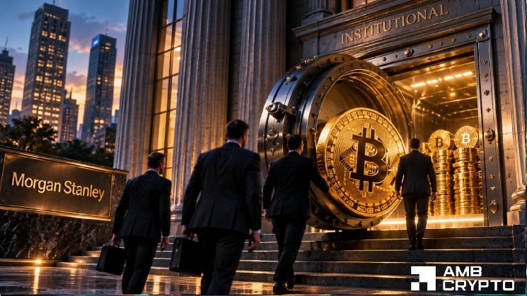 Morgan Stanley’s $50.6M BTC Buy Shields Market, but $82K Rally Faces Hurdle