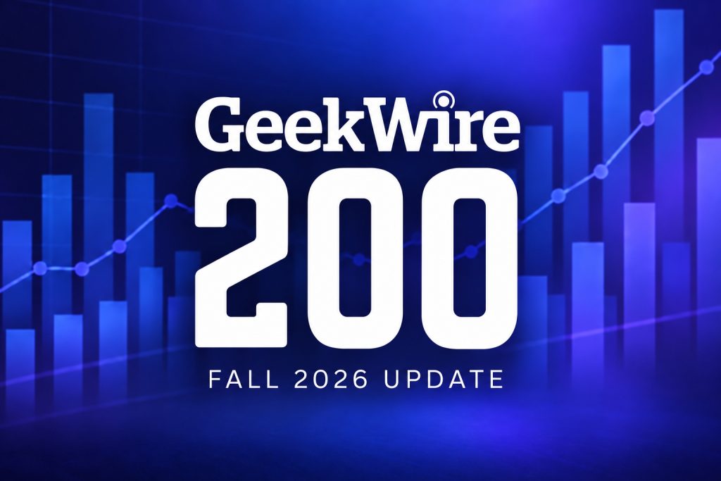 There’s a new No. 1 on the GeekWire 200 as AI and hardware reshape our Pacific Northwest startup index