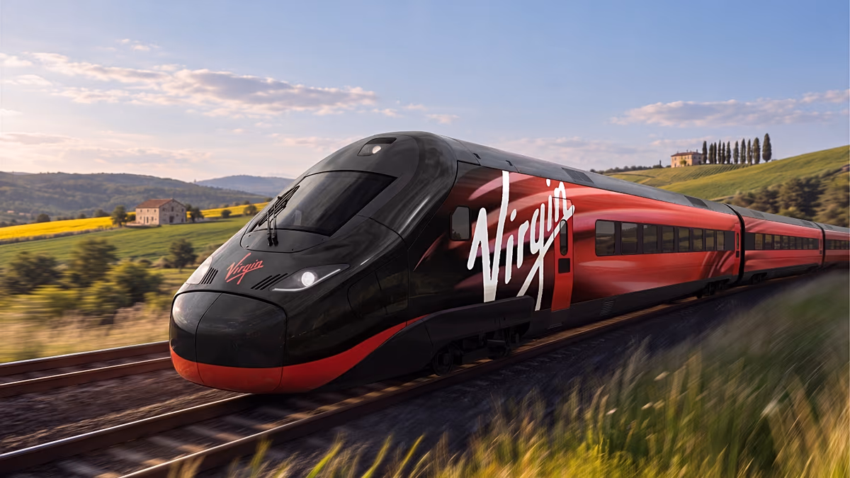 Virgin unveils train designs for London-Europe service from 2030