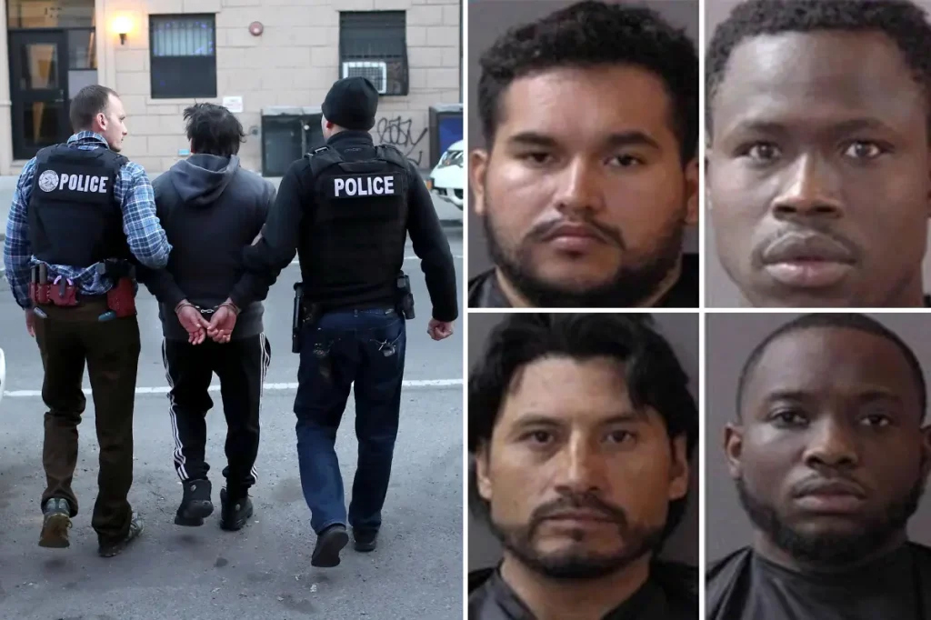 Four of 11 suspected sex offenders arrested in Indiana sting are illegal immigrants: DHS