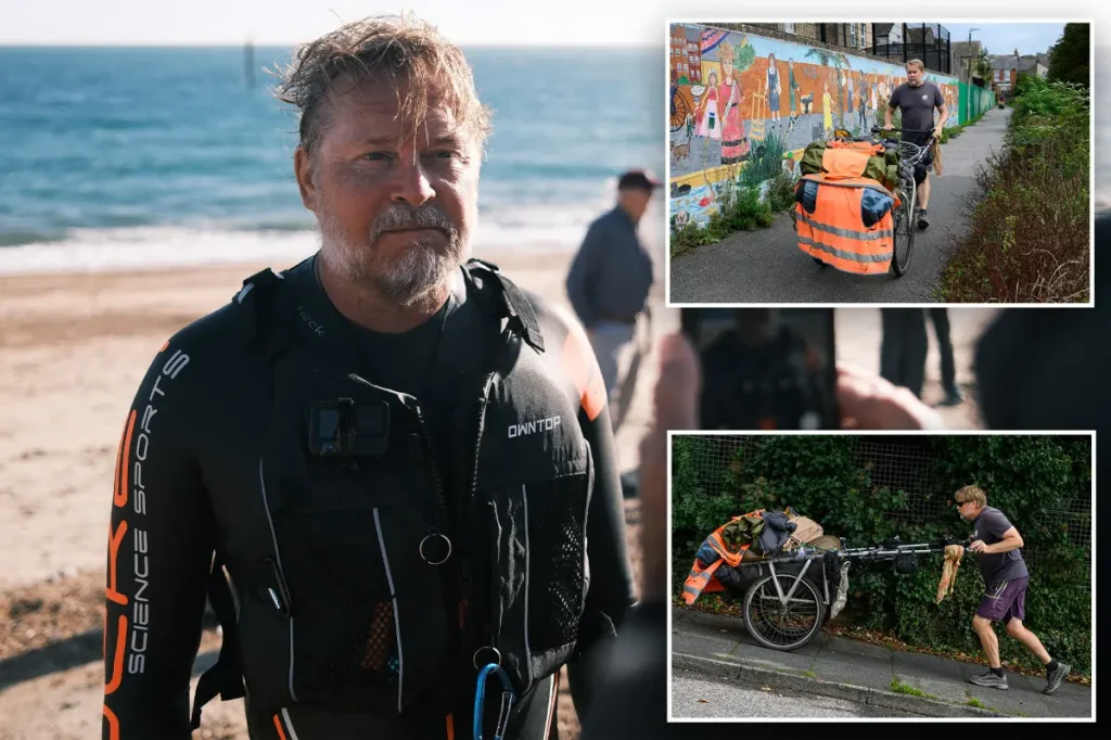 British veteran completes 28-year journey home walking across four continents