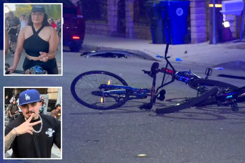Two cyclists ID’d after driver plowed into 30-person Halloween ride in California, dragged one over a mile
