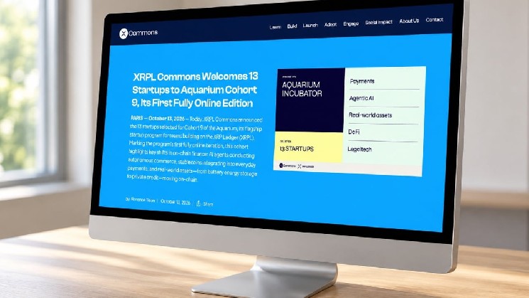 XRPL Commons Selects 13 Startups to Drive Payments, AI, and DeFi
