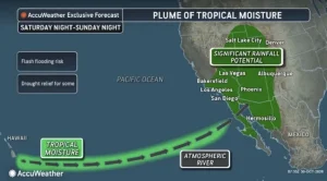 Map Shows Where Pineapple Express Could Threaten Halloween Weekend