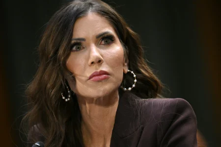 New Kristi Noem Hunting Photo With Gun, Dog Sparks Concerned Comments