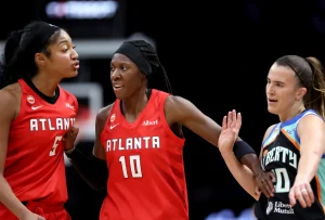 WNBA Fans Rip Refs Over Angel Reese Confrontation as Dream Eliminate Liberty