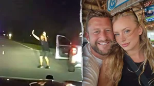 WATCH: Bodycam shows arrest of man who allegedly hunted younger girlfriend down at bar, shot and ran her over