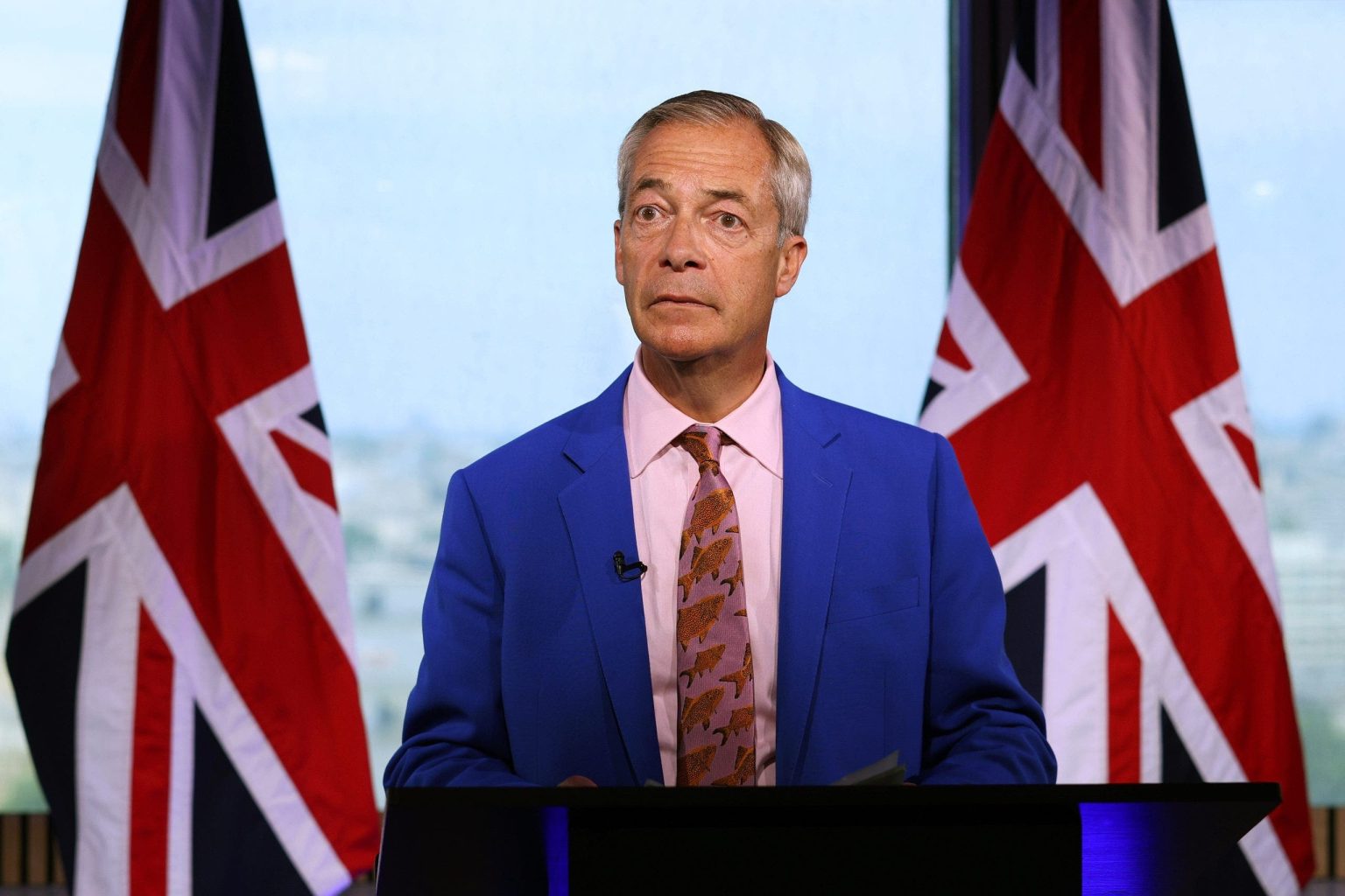 UK man accused of planning terrorism acts against Nigel Farage also charged in murder of another politician