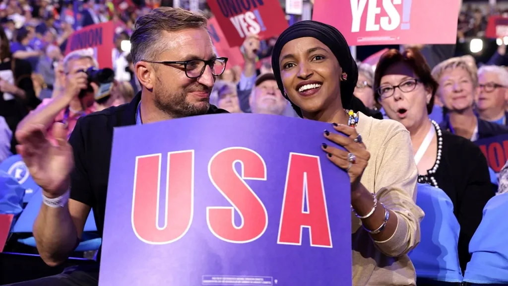 Ilhan Omar’s husband snaps over rumors she fled US after federal immigration fraud raid