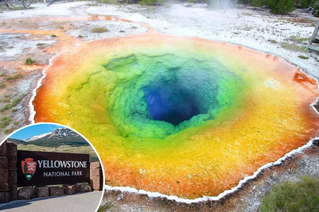 Reckless visitors are destroying Yellowstone’s iconic thermal pools with trash