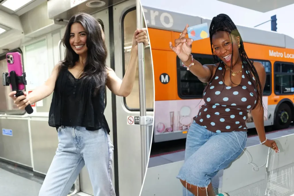 Exclusive | Meet the ‘transit baddies’ on a mission to make LA Metro cool again