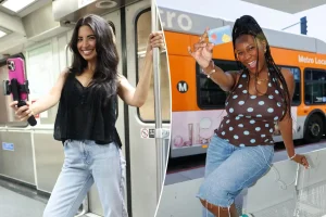 Exclusive | Meet the ‘transit baddies’ on a mission to make LA Metro cool again