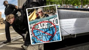 Radicals bring life in America’s largest city to screeching halt and vandalize 9/11 Memorial