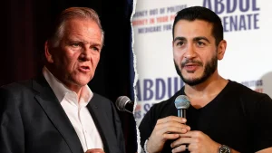 Rogers argues El-Sayed is vulnerable with 2 traditionally Democratic blocs as Obama heads to Michigan