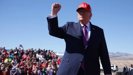 MAPPED: The states Trump and top Democrats are targeting before Election Day