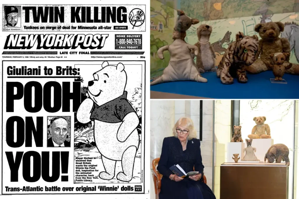 Camilla leads Brits in new war with NYC over original Winnie-the-Pooh — but Gotham says fuggedaboutit!