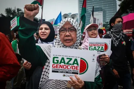 Inside the protest playbook to vilify Israel on ‘global day of action’